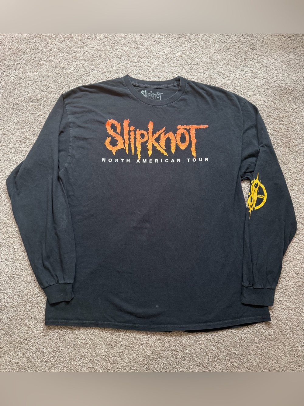 Y2K Slipknot Tour Longsleeve 2022 metal grunge punk rock